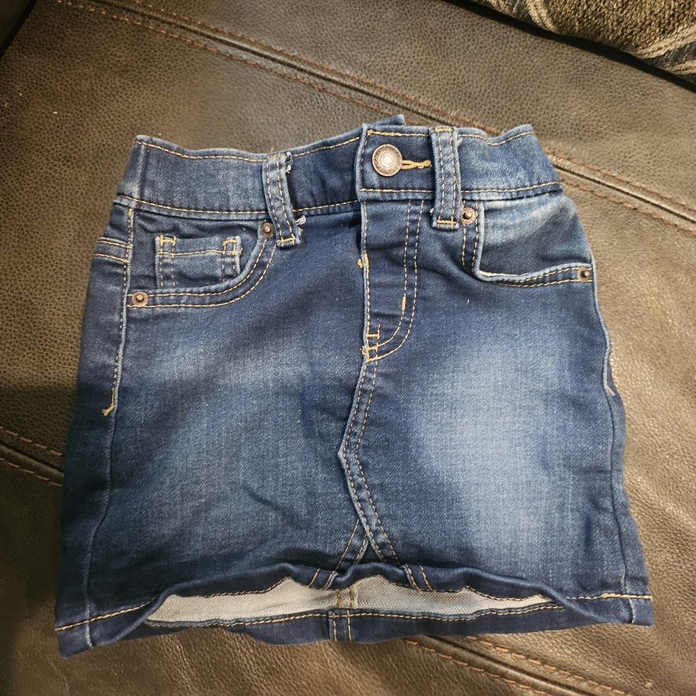 Cat & Jack Blue Denim Skirt